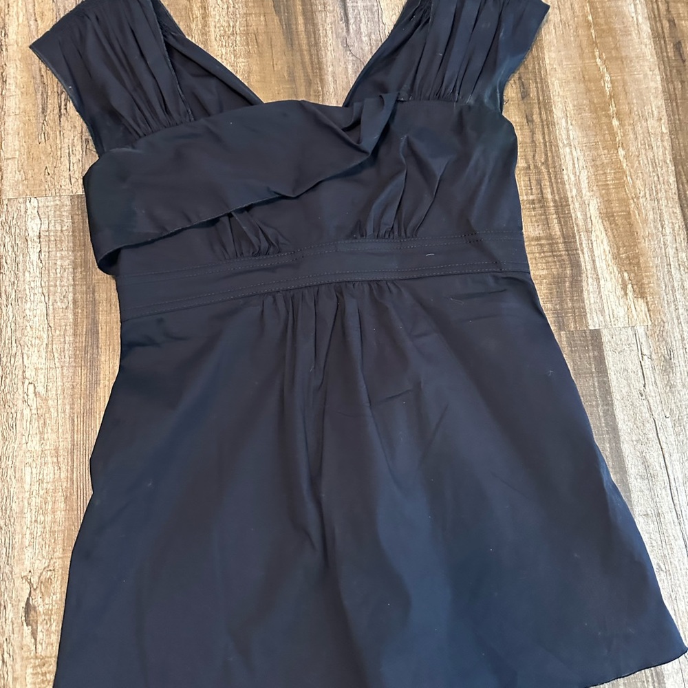 Prada Navy Women's sleeveless top